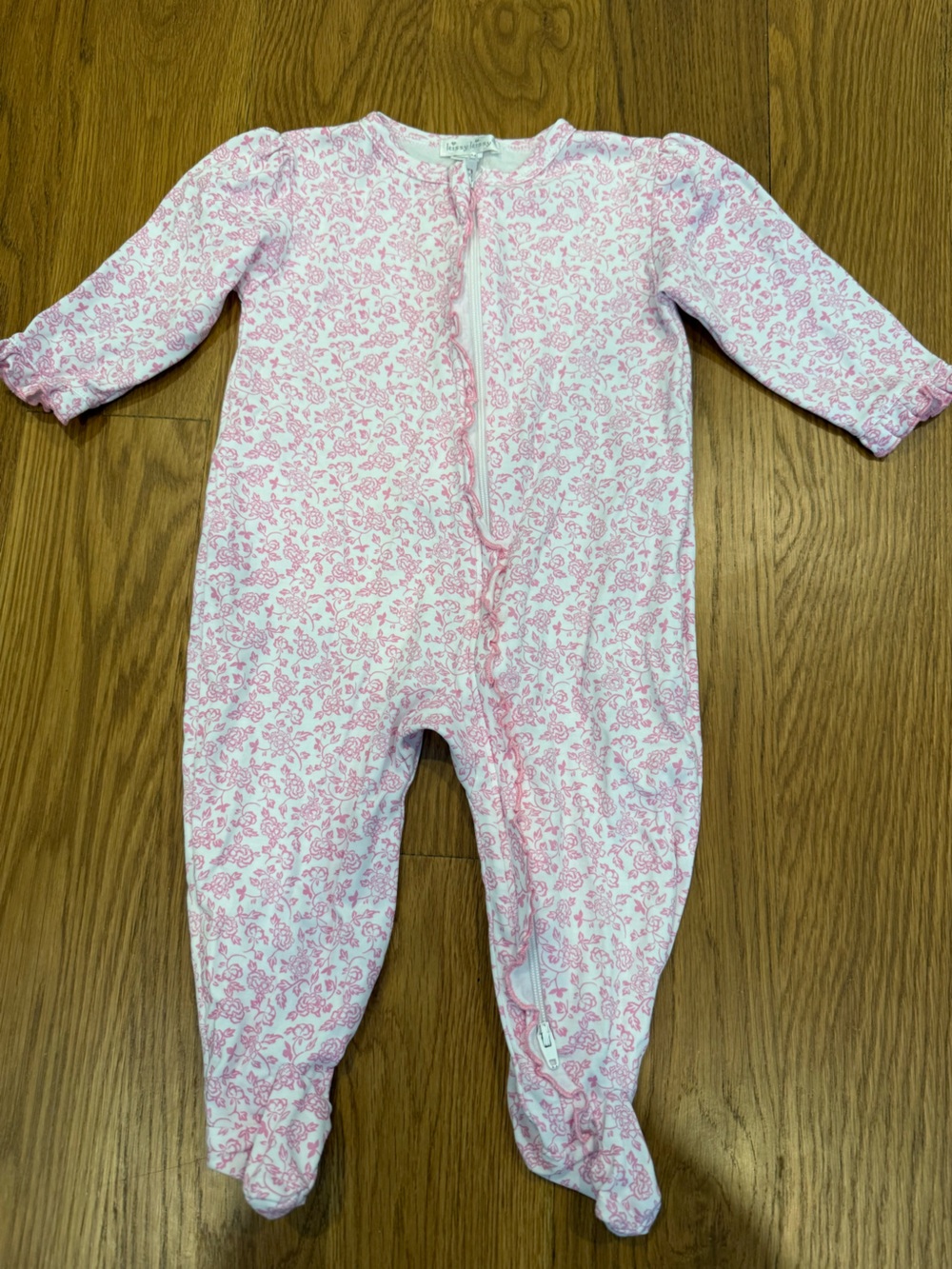 Kissy Kissy Floral Pink Onesie